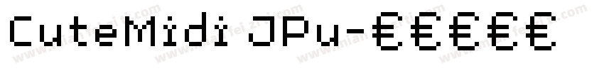 CuteMidi JPu字体转换